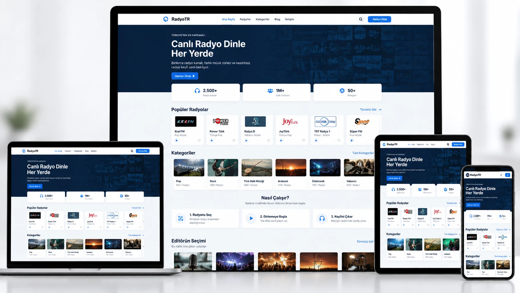 Kurumsal Firmalar için Hazır Web Sitesi